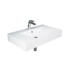 Barclay 4-1611WH - Des 810 Wall-Hung Basin 1-Hole