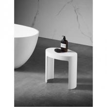 Barclay 6223-MT - Resin Shower Stool Round