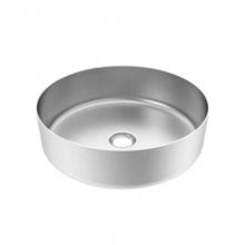Barclay 7-800D-BR - Kana 15'' Stainless Steel Vessel W/Drain,Grade 316, Brushed