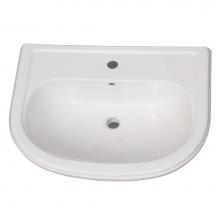 Barclay B/3-1051WH - Oasis 685 Ped Lav Basin