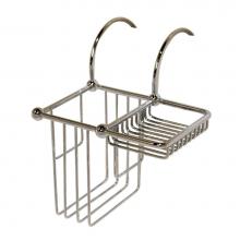 Barclay BC2004-CP - Bath Supply Basket for Tub RimPolished Chrome