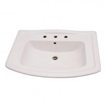 Barclay B/3-498WH - Washington 765 Washbasin, 8''cc, White