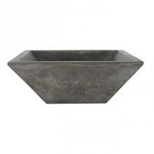 Barclay 5-326CDG - Radam Square Cement, AboveCounter Basin,Dusk Gray