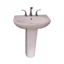 Barclay B/3-321WH - Infinity 600 Basin, 1 hole White