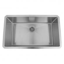 Barclay KSSSB2108-SS - Donahue 30'' SS WideRectangular Undermount Sink