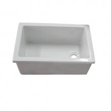 Barclay LS585 - Utility Sink, 23'' x 15'', Fire Clay, White