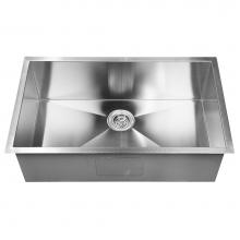 Barclay PSSSB2204-SS - Salome 23'' SS UndermountPrep Sink