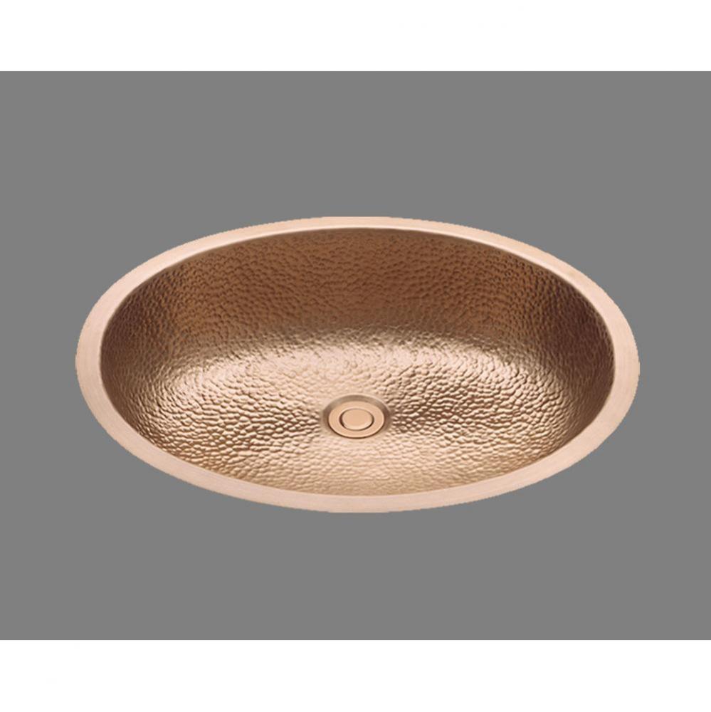 Large Oval Lavatory, Garland Pattern, Undermount & Drop In