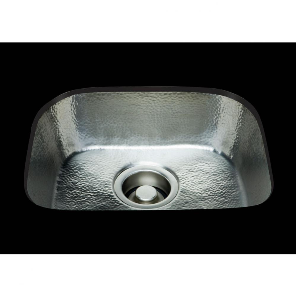 D-Bowl Prep Sink Hammertone Pattern, Undermount & Drop In