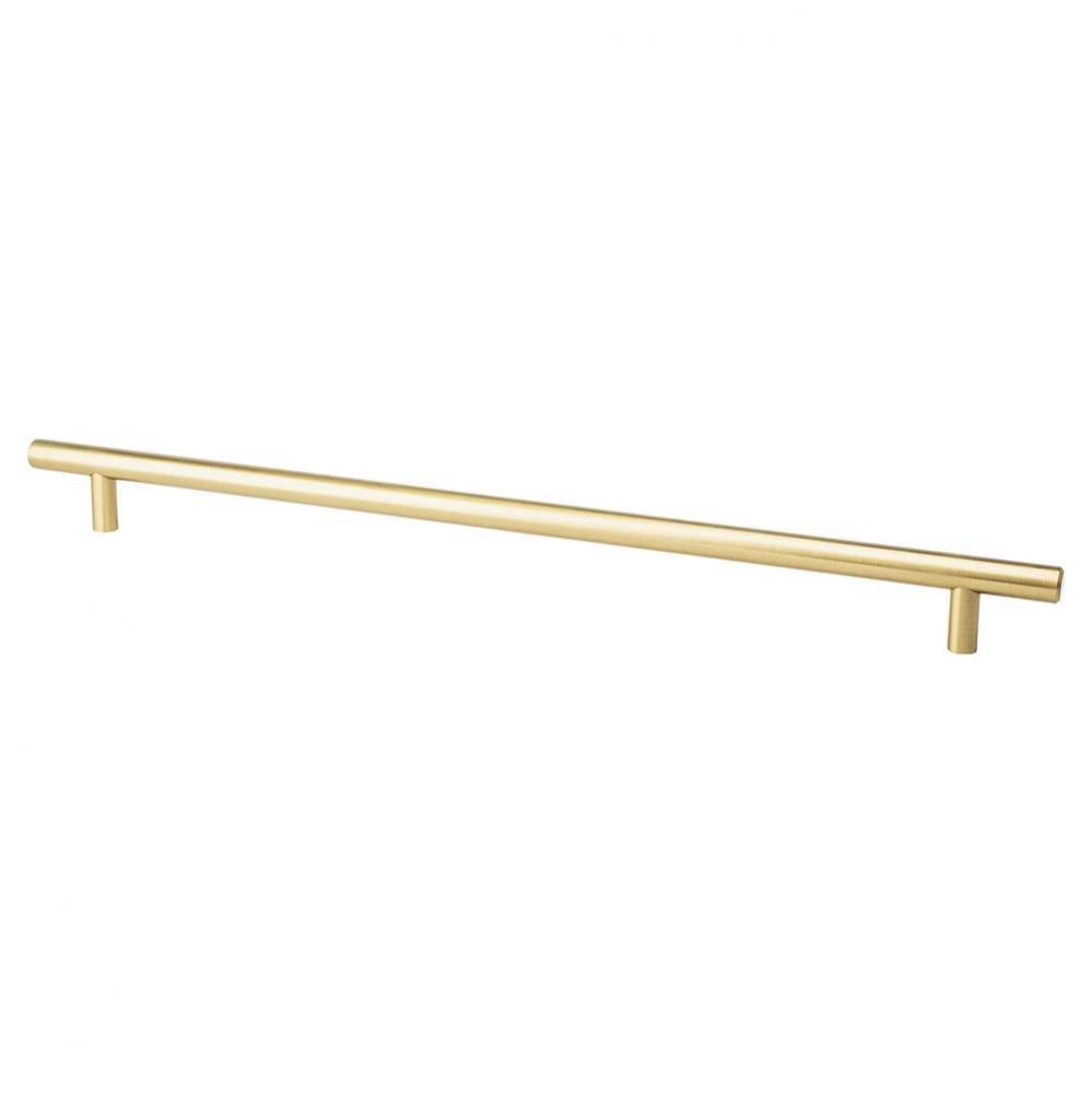 Tempo 320mm CC Modern Brushed Gold Bar Pull