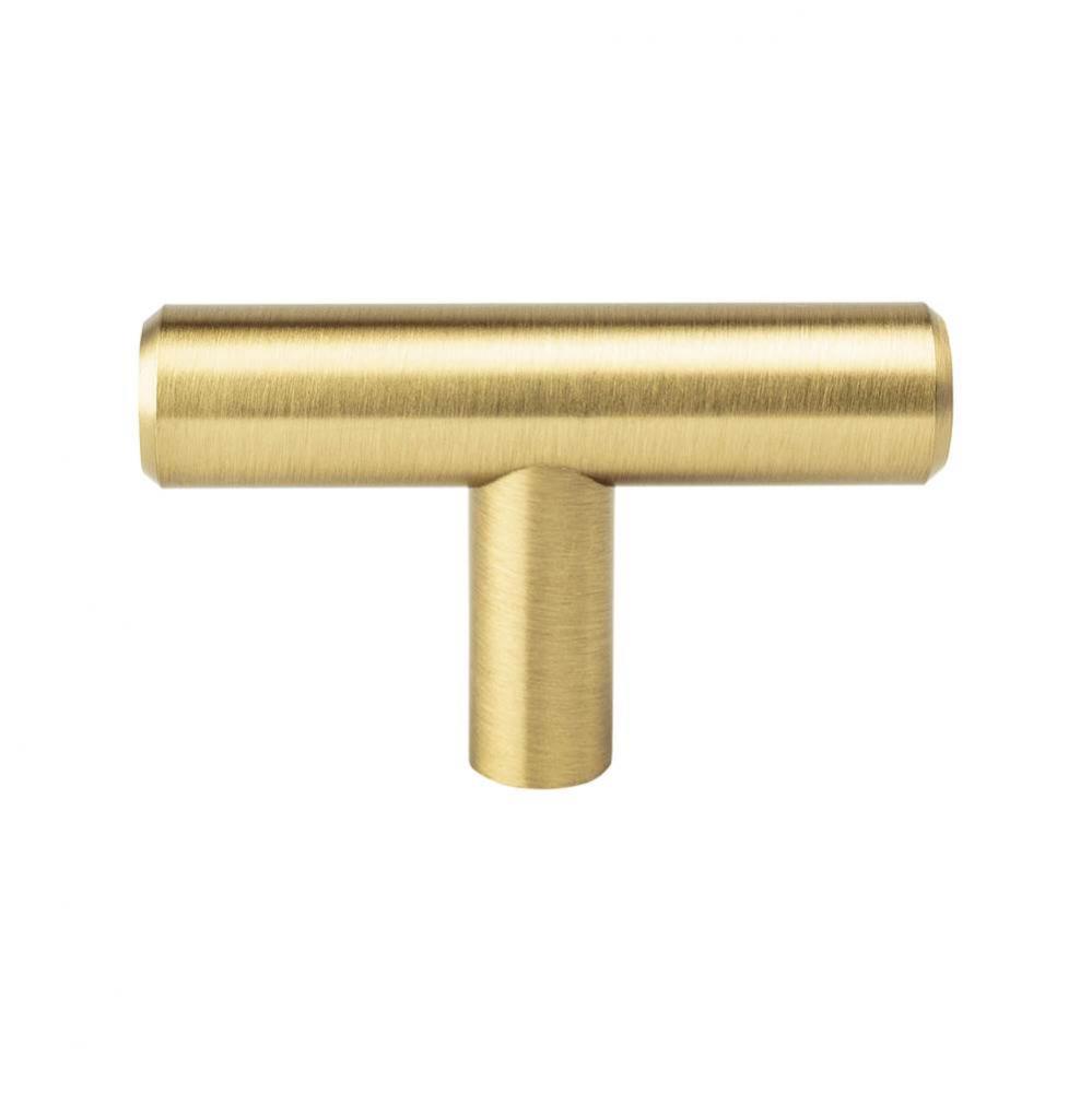 Tempo Modern Brushed Gold Knob