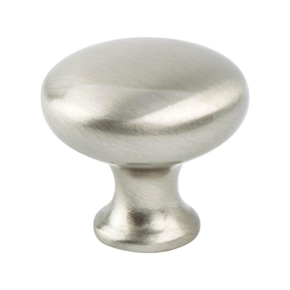 Traditional Advantage Four Brushed Nickel Mushroom Knob