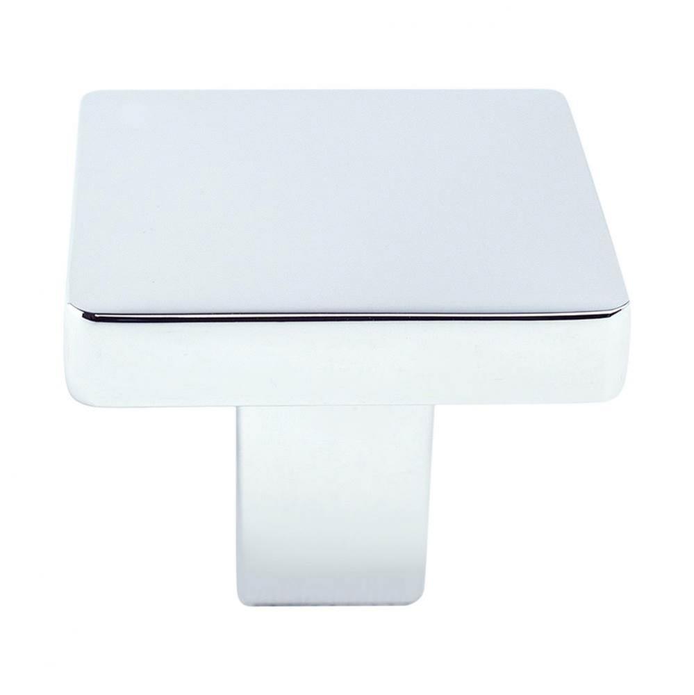 Contemporary Advantage One Polished Chrome Square Knob