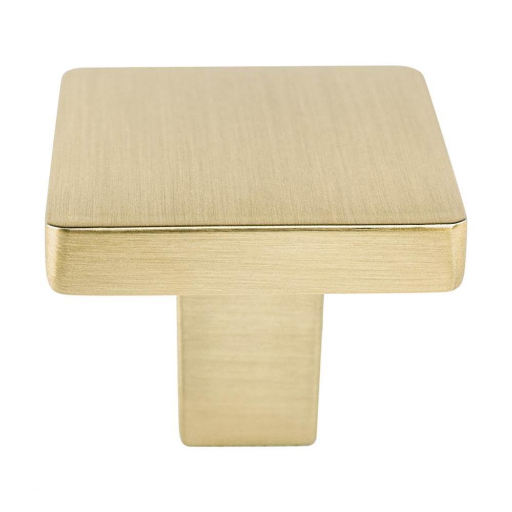 Contemporary Advantage One Champagne Square Knob