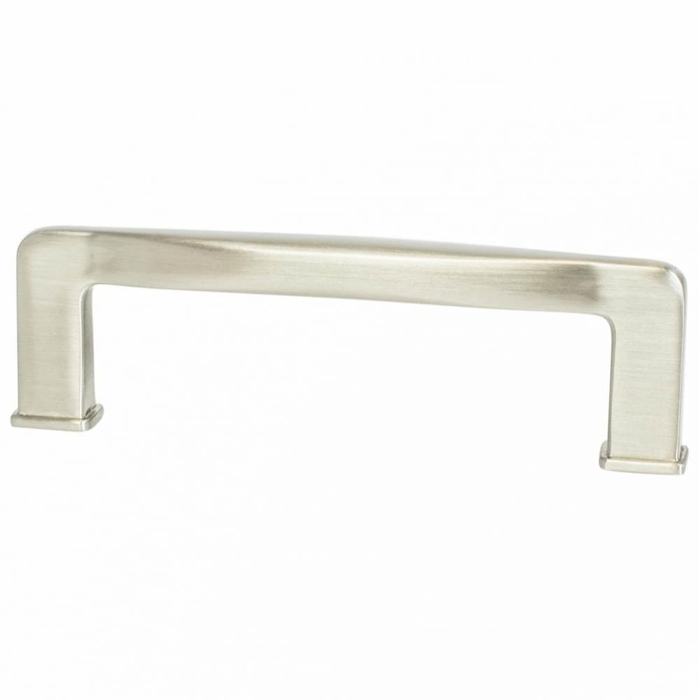 Subtle Surge 96mm Brushed Nickel Pull