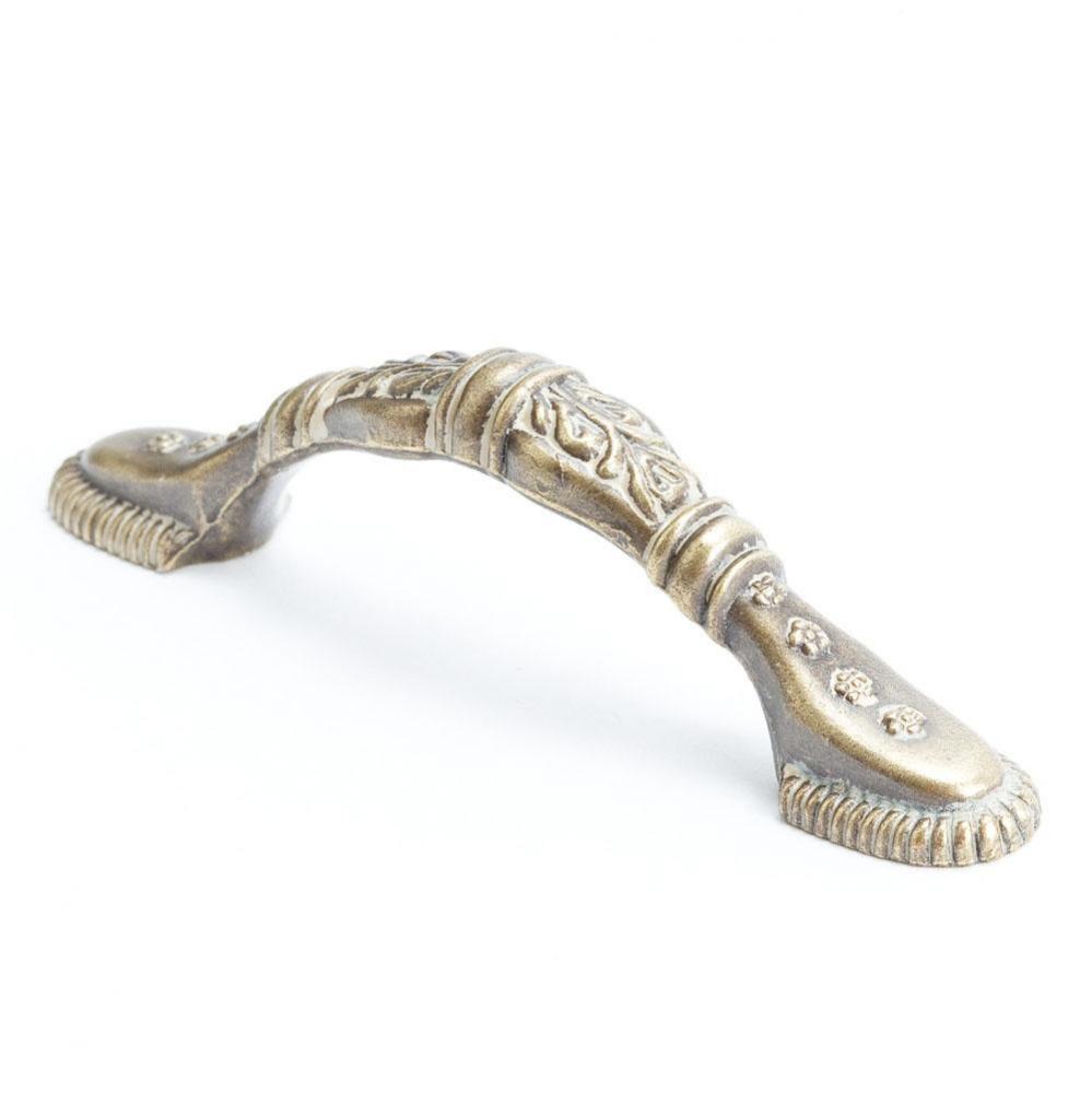 Baroque 3in Antique Latte Glaze Pull