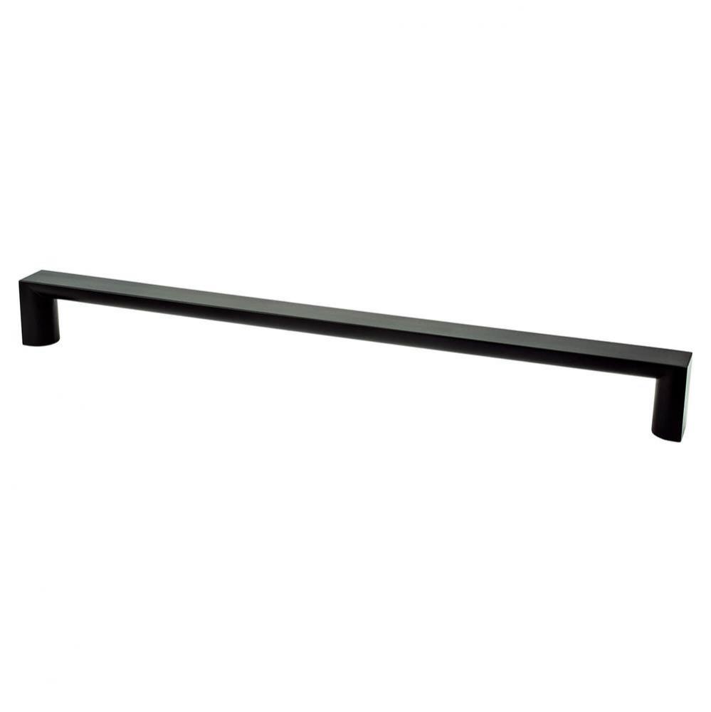 Elevate 18 inch CC Matte Black Appliance Pull