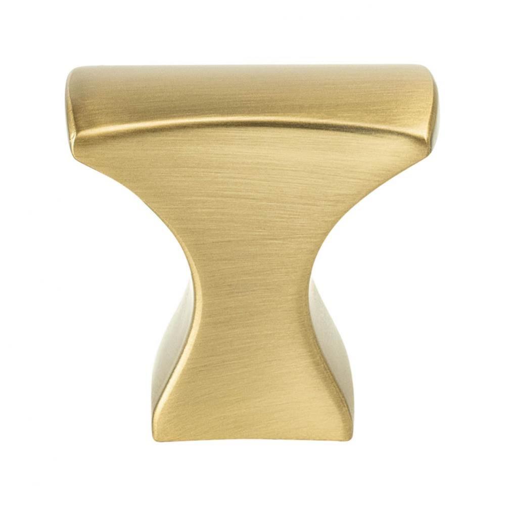 Aspire Modern Brushed Gold Knob