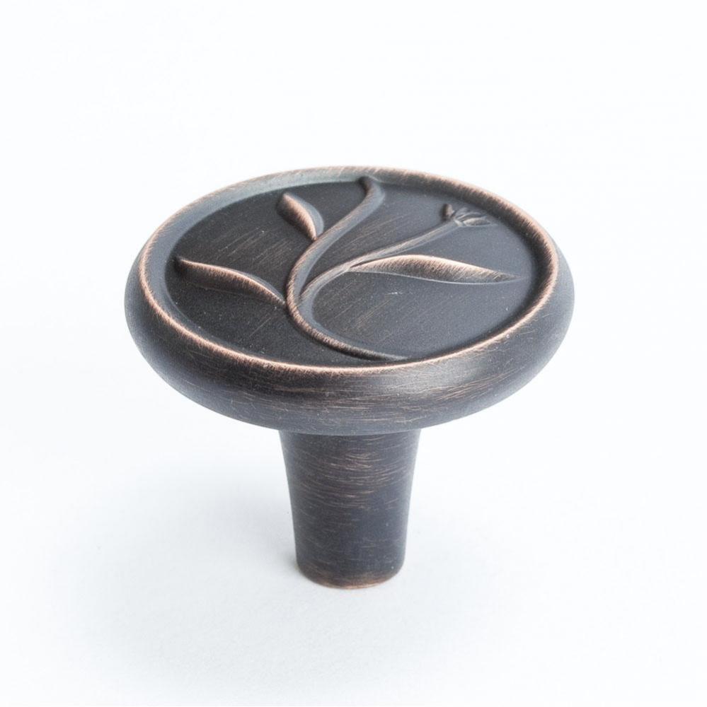 Art Nouveau Verona Bronze Knob