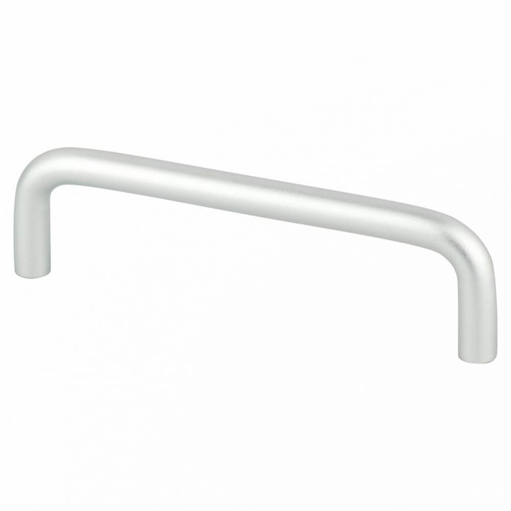 Zurich 4in Satin Aluminum Pull