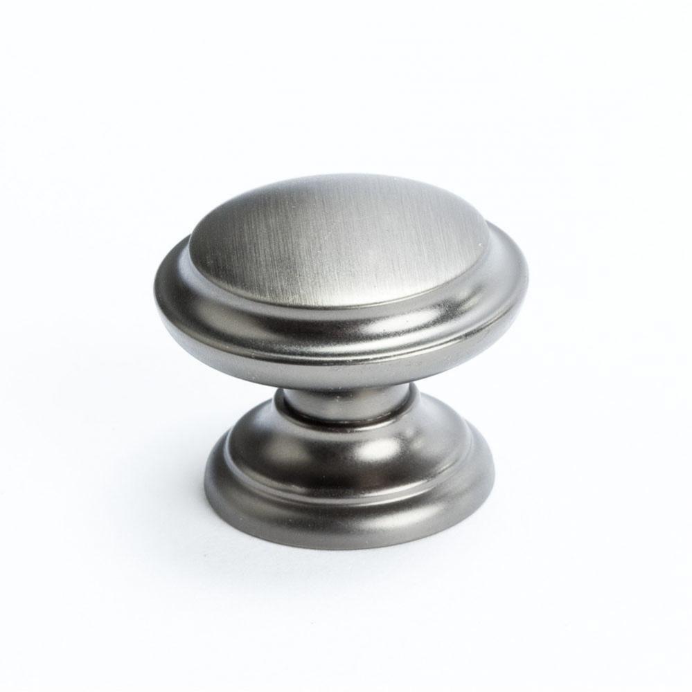 Euro Classica Brushed Tin Knob