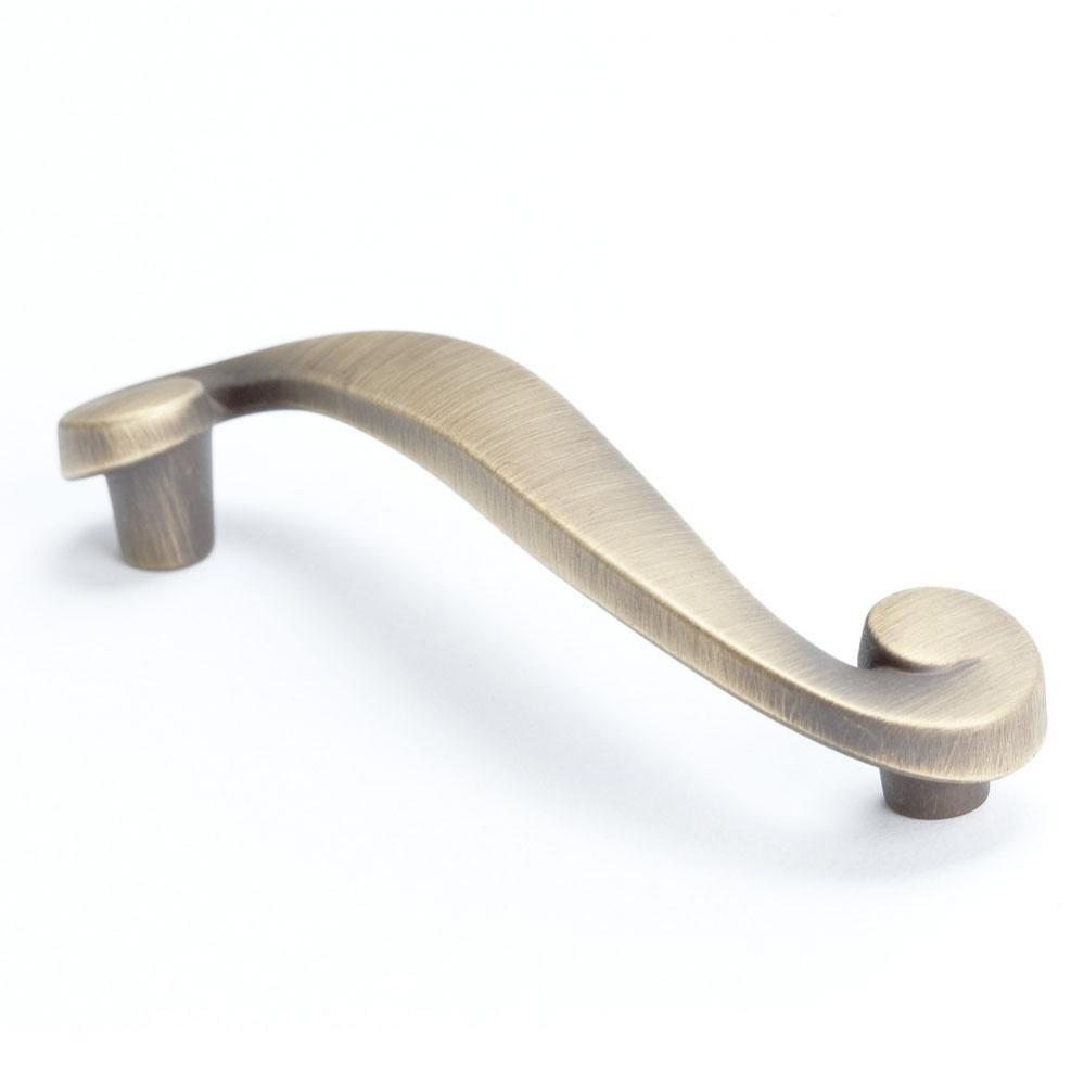 Sonata 96mm Rustic Brushed Brass Pull