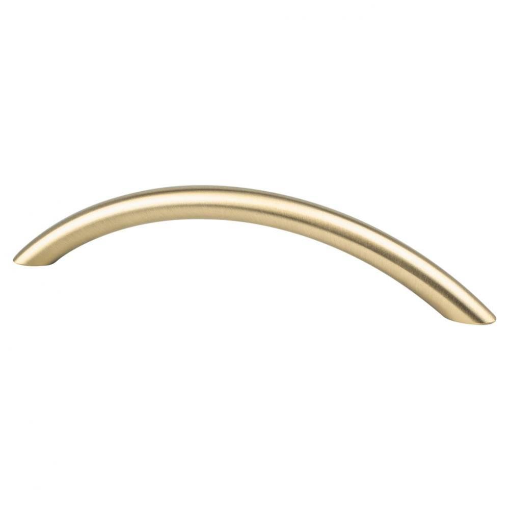 Contemporary Advantage Three 128mm CC Champagne Arch Pull