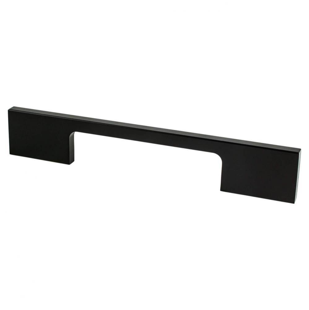 Contemporary Advantage Two 96mm CC Matte Black Rectangle Pull