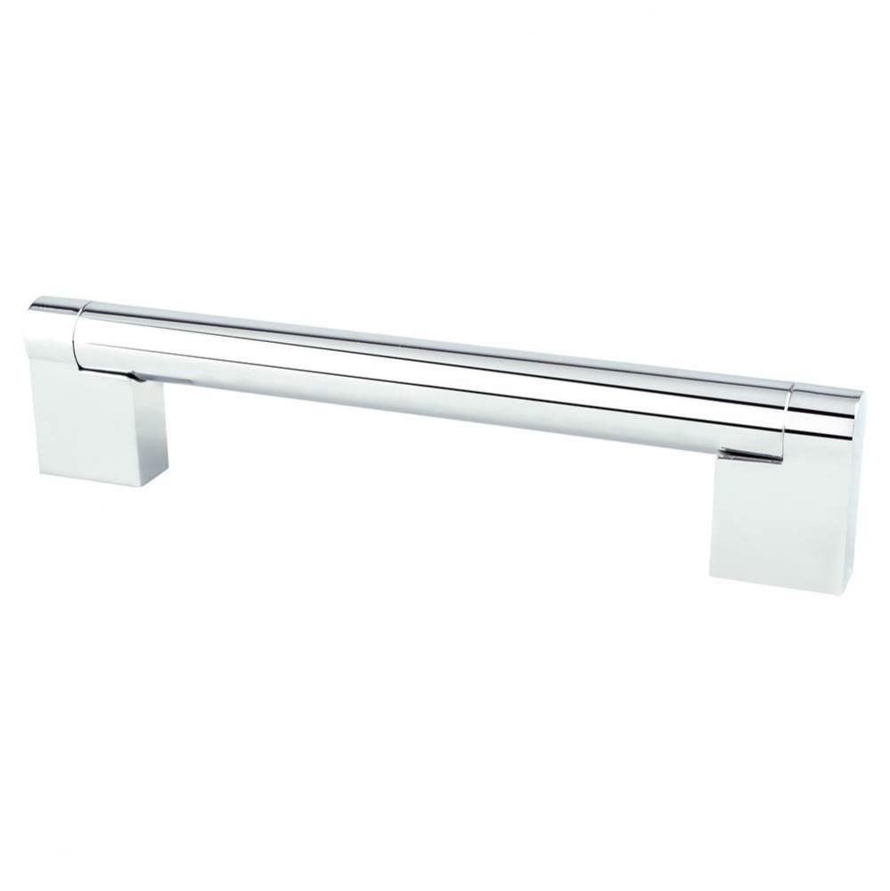 Contemporary Advantage Three 128mm CC Polished Chrome Bar Pull