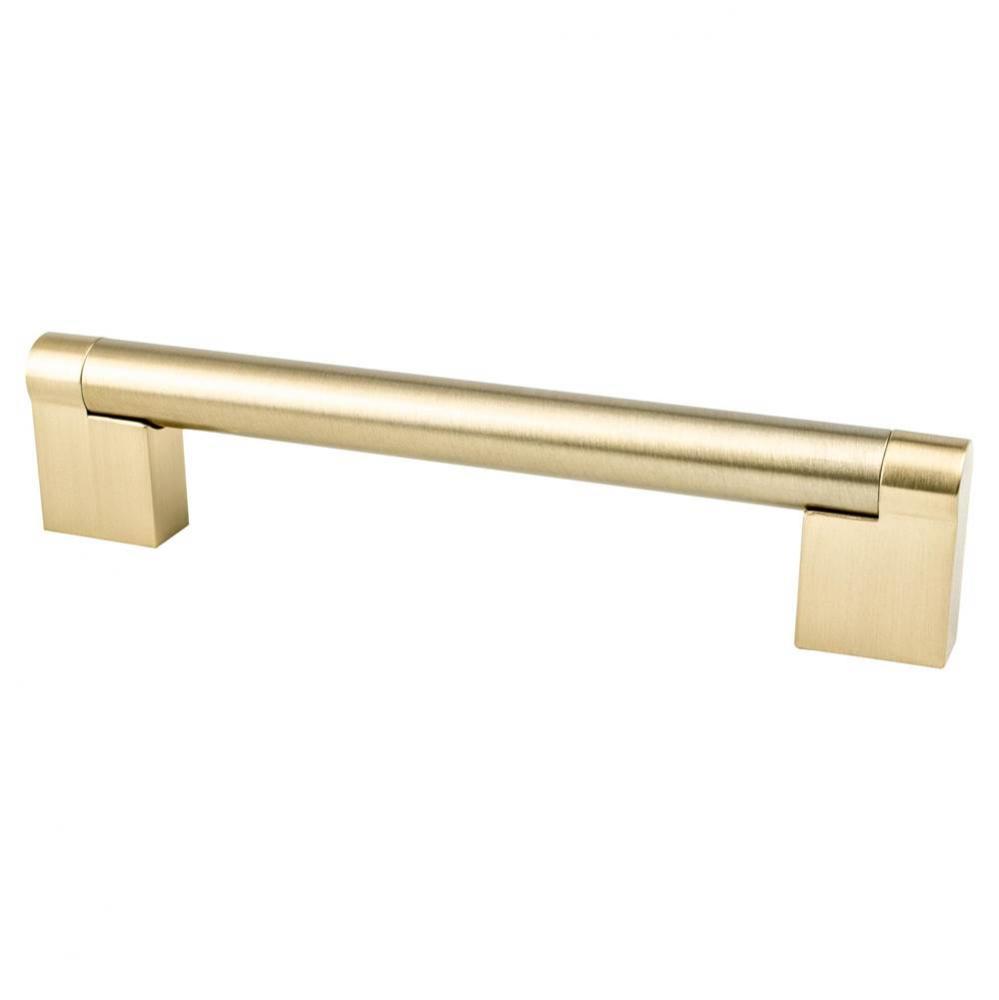 Contemporary Advantage Three 128mm CC Champagne Bar Pull