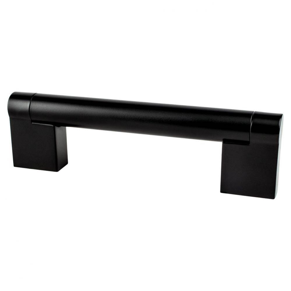 Contemporary Advantage Three 96mm CC Matte Black Bar Pull