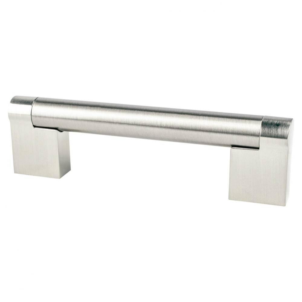 Contemporary Advantage Three 96mm CC Brushed Nickel Bar Pull