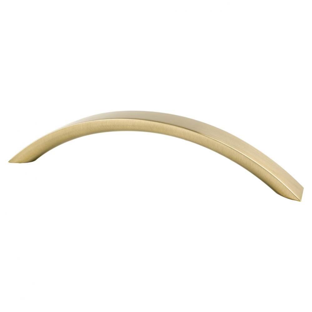 Contemporary Advantage Four 128mm CC Champagne Flat Arch Pull