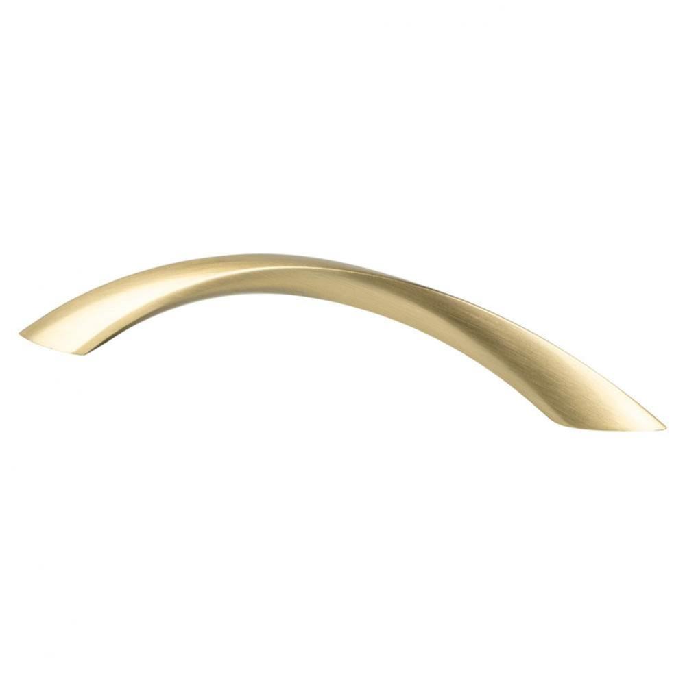 Contemporary Advantage Five 128mm CC Champagne Twisted Arch Pull