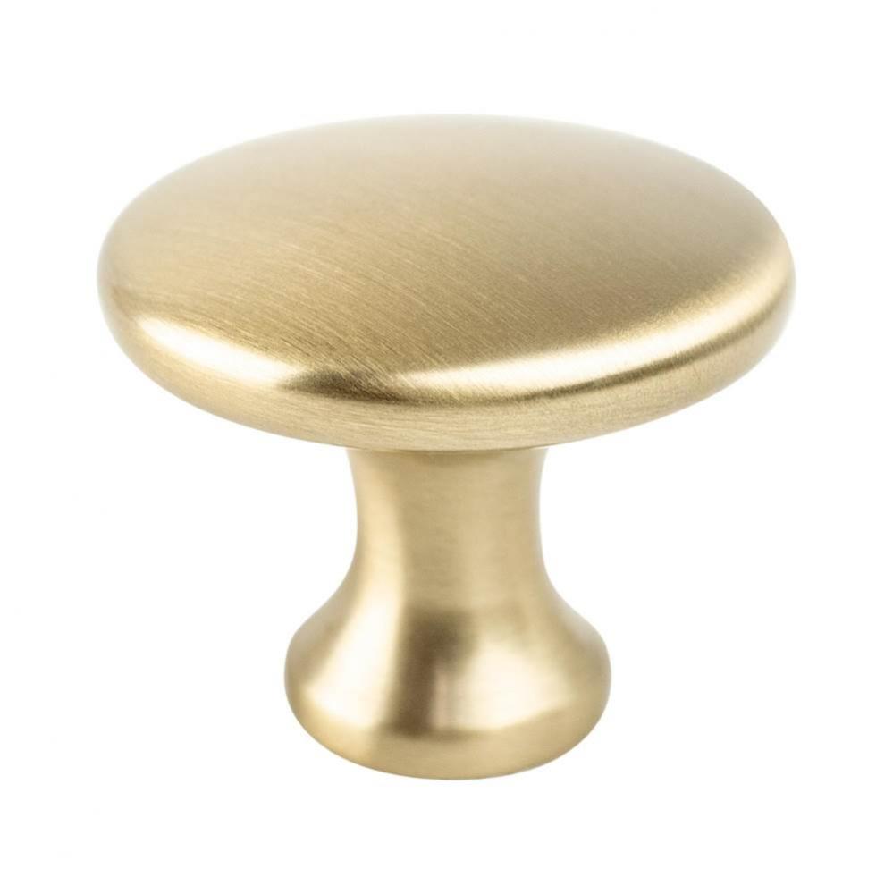 Contemporary Advantage Five Champagne Narrow Round Knob