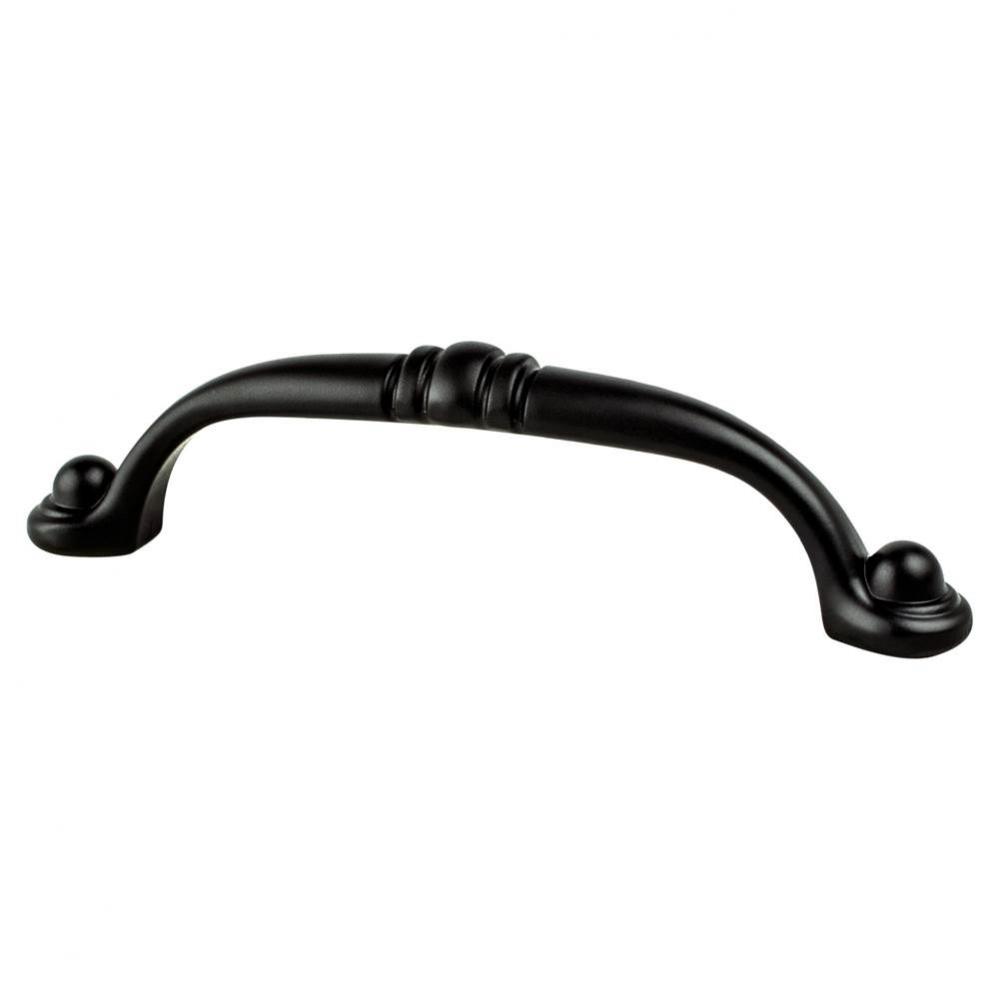 Traditional Advantage Three 96mm CC Matte Black Antique Pull