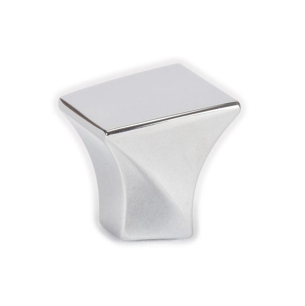 Fluidic Polished Chrome Knob