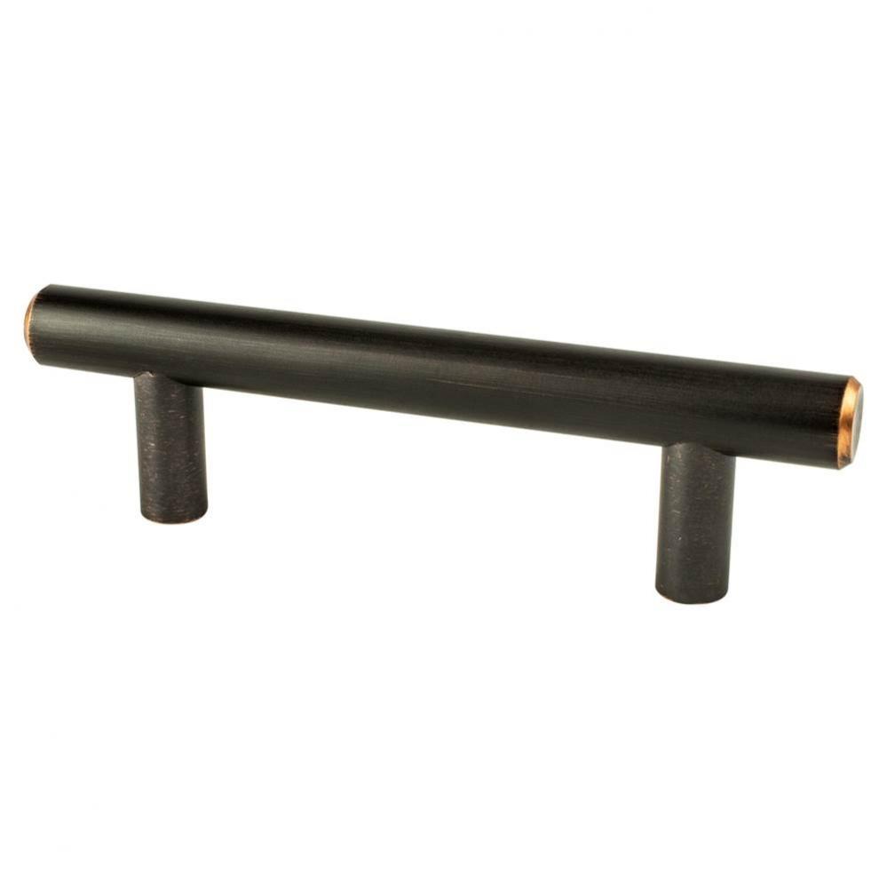 Transitional Advantage Two 3 inch CC Verona Bronze T-Bar Pull