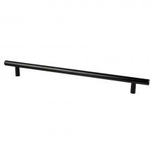 Berenson 0836-2055-P - Tempo 256mm CC Black Bar Pull