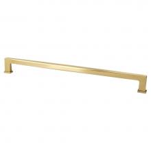 Berenson 1114-1MDB-P - Subtle Surge 18 inch CC Modern Brushed Gold Appliance Pull