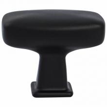 Berenson 1239-1055-P - Subtle Surge Matte Black Knob