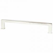 Berenson 1256-1014-P - Subtle Surge 160mm Polished Nickel Pull