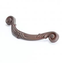 Berenson 1610-1RBG-P - Baroque 5in Bronze Rust Glaze Pull