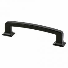 Berenson 2043-1055-P - Hearthstone 128mm Matte Black Pull