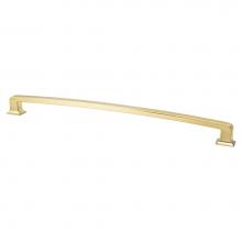 Berenson 2157-1MDB-P - Hearthstone 18 inch CC Modern Brushed Gold Appliance Pull