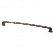 Berenson 2167-10VB-P - Hearthstone 18 inch CC Verona Bronze Appliance Pull