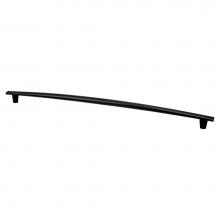 Berenson 2292-4055-P - Meadow 448mm CC Matte Black Appliance Pull