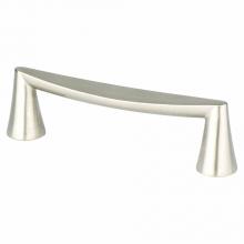 Berenson 2339-1BPN-P - Domestic Bliss 96mm Brushed Nickel Pull