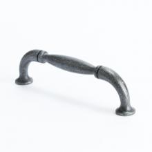 Berenson 2987-1RI-C - Euro Rustica 96mm Rustic Iron Pull