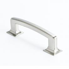 Berenson 4070-1BPN-P - Hearthstone 96mm Brushed Nickel Pull